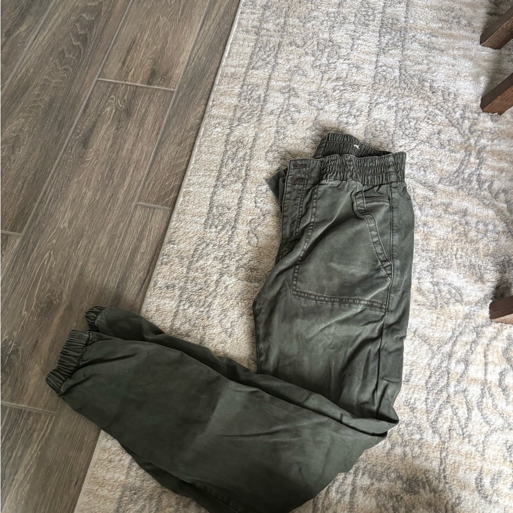 Olive Green Jogger Pants